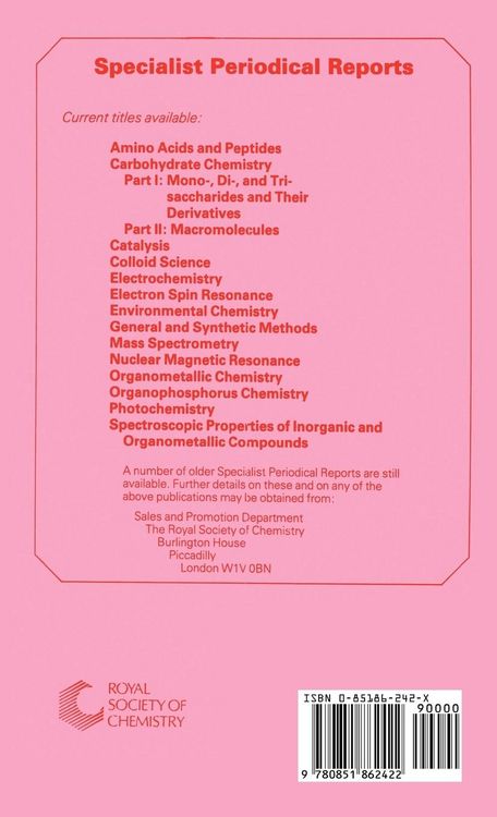 Produktbild: Carbohydrate Chemistry