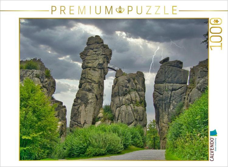 Produktbild: CALVENDO Puzzle Ein Motiv aus dem Kalender Streifzug durch Ostwestfalen | 1000 Teile Lege-Gr&ouml;&szlig;e 64x48cm Foto-Puzzle f&uuml;r gl&uuml;ckliche Stunden