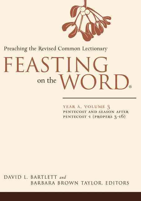 Produktbild: Feasting on the Word: Year A, Volume 3
