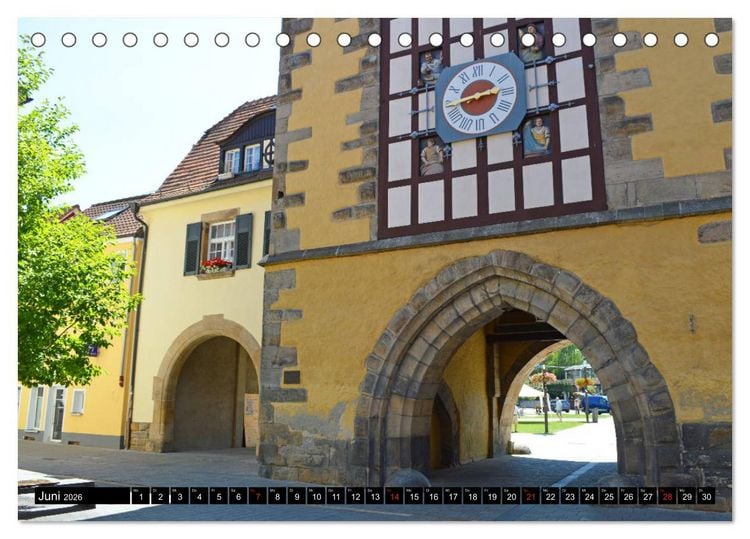 Produktbild: Reutlingen - Tor zur Schw&auml;bischen Alb (Tischkalender 2026 DIN A5 quer), CALVENDO Monatskalender