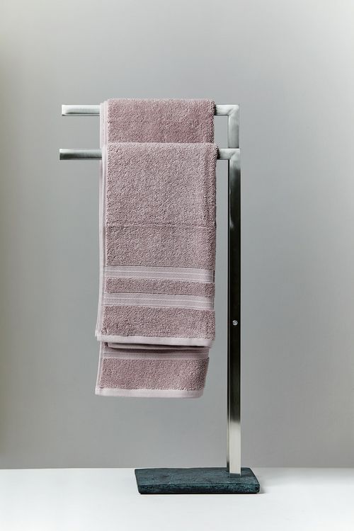 Produktbild: Handtuchst&auml;nder Mod. Slate-Rock mit 2 Armen Edelstahl, Kleiderst&auml;nder, rostfrei