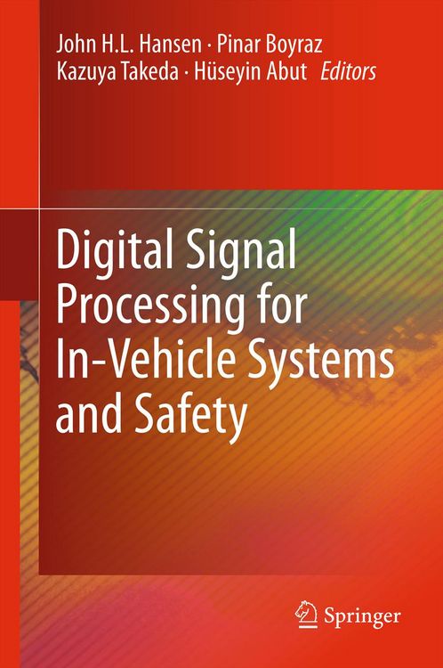Produktbild: Digital Signal Processing for In-Vehicle Systems and Safety