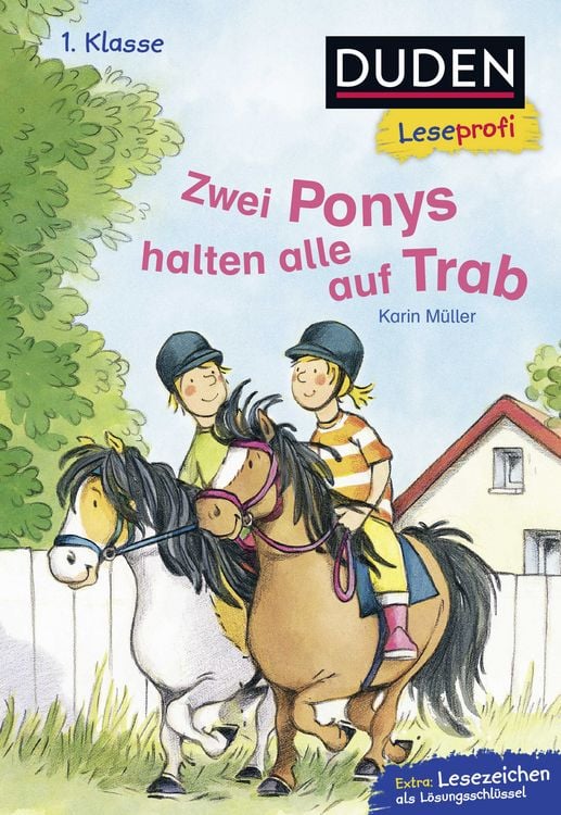Bild vom Artikel Duden Leseprofi – Zwei Ponys halten alle auf Trab, 1. Klasse vom Autor Karin Müller