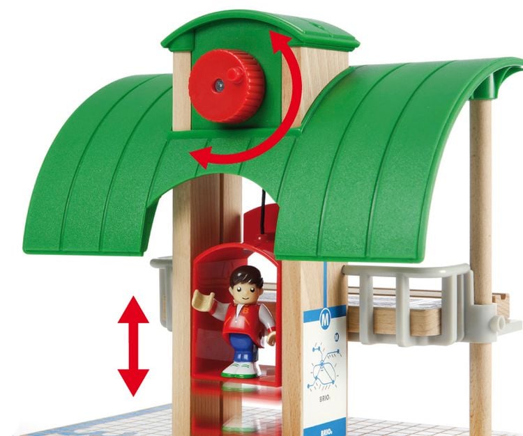 Produktbild: BRIO Strassen & Schienen Bahn Set