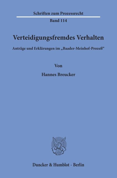 Produktbild: Verteidigungsfremdes Verhalten.