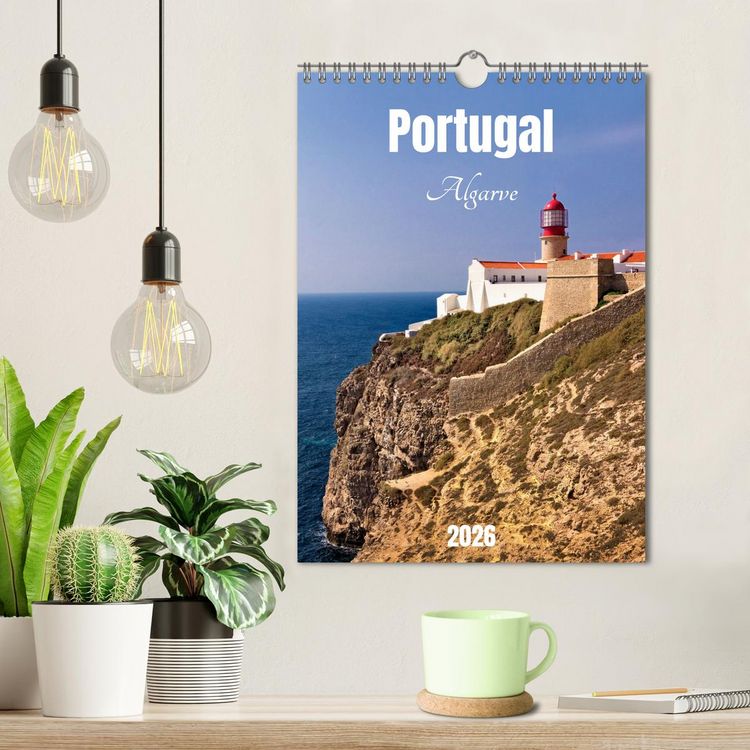 Produktbild: Portugal. Algarve (Wandkalender 2026 DIN A4 hoch), CALVENDO Monatskalender