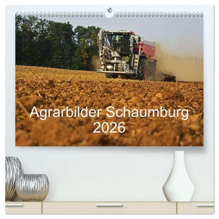 Produktbild: Agrarbilder Schaumburg 2026 (hochwertiger Premium Wandkalender 2026 DIN A2 quer), Kunstdruck in Hochglanz