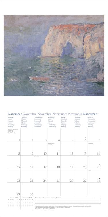Produktbild: Claude Monet 2027