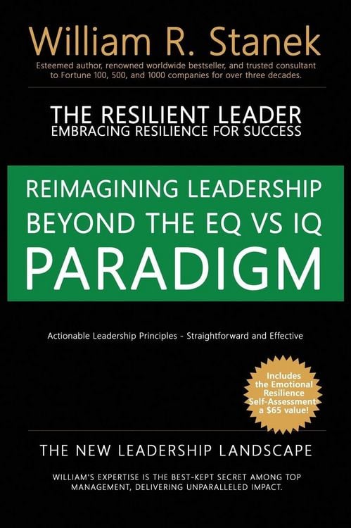 Produktbild: The Resilient Leader, Embracing Resilience for Success - Actionable Leadership Principles, Straightforward and Effective