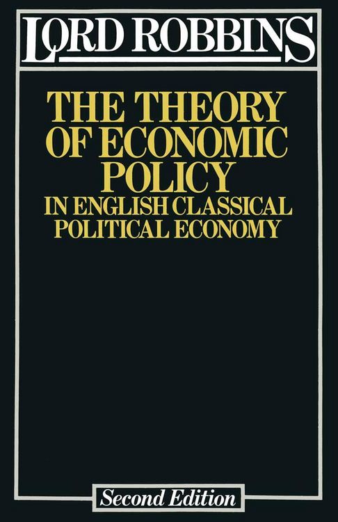 Produktbild: The Theory of Economic Policy