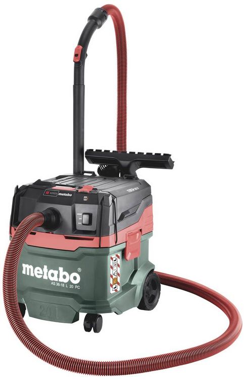 Produktbild: Metabo AS 36-18L 20 PC 602071850 Akku-Sauger 20l ohne Akku, ohne Ladeger&auml;t