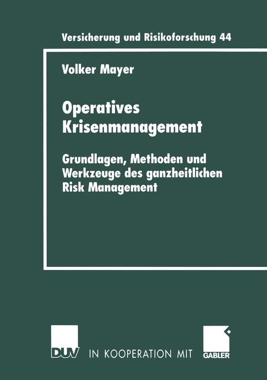 Produktbild: Operatives Krisenmanagement