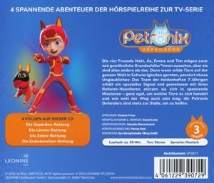 Produktbild: Petronix Defenders. Tl.1, 1 Audio-CD