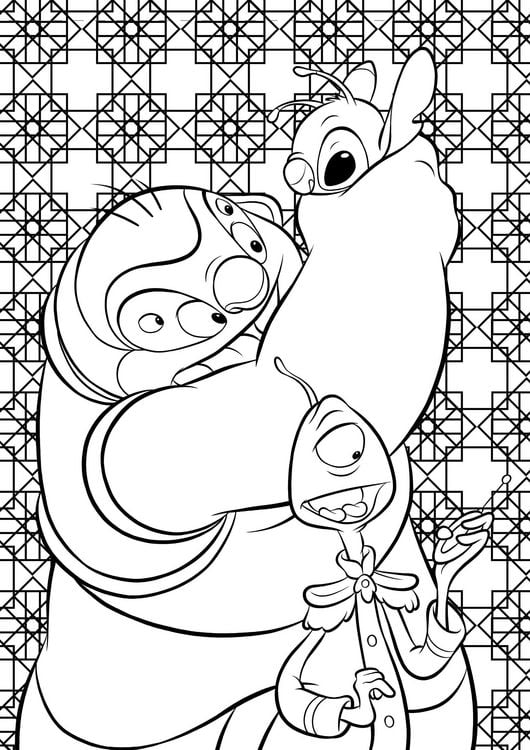 Produktbild: Disney Stitch: Malblock: &uuml;ber 60 lustige Motive zum Ausmalen!