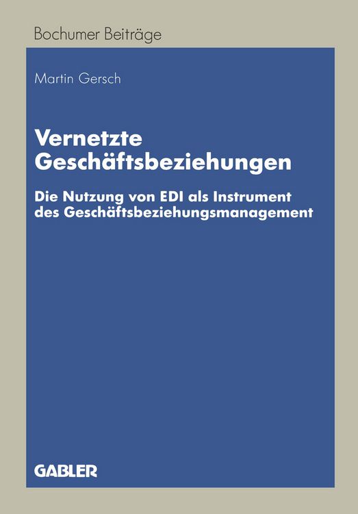 Produktbild: Vernetzte Gesch&auml;ftsbeziehungen