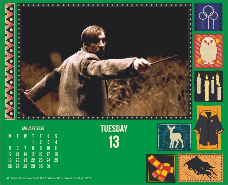 Produktbild: Harry Potter Tagesabrei&szlig;kalender 2026