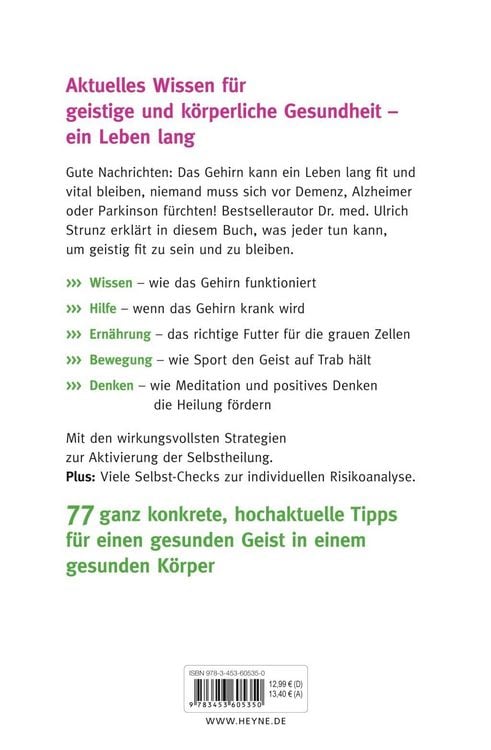 Produktbild: 77 Tipps f&uuml;r ein gesundes Gehirn
