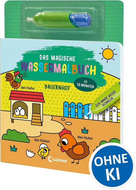 Produktbild: Das magische Wassermalbuch - Bauernhof