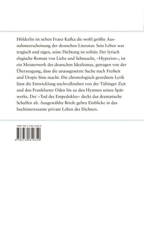 Produktbild: Hyperion und andere Werke