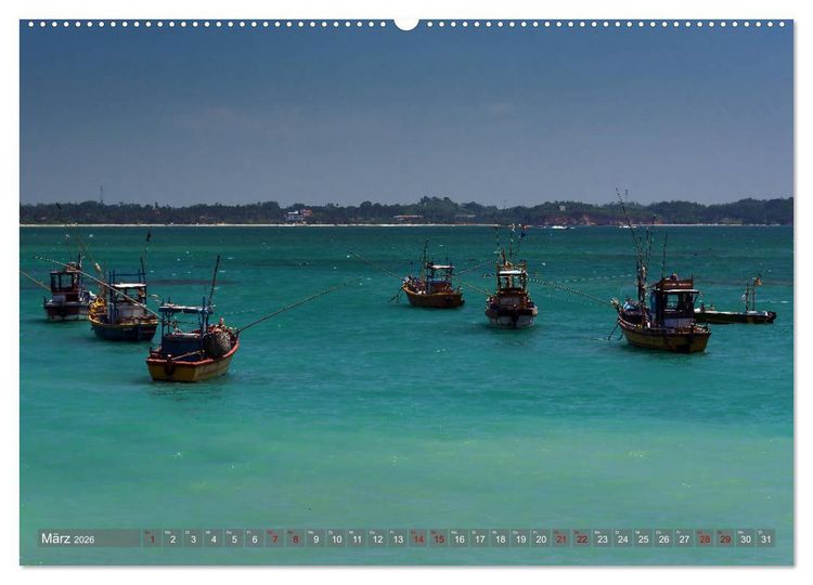 Produktbild: Reise nach Sri Lanka (Wandkalender 2026 DIN A2 quer), CALVENDO Monatskalender