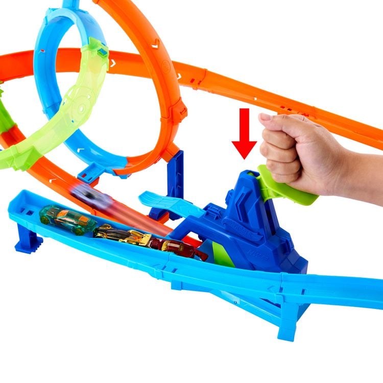 Produktbild: Hot Wheels Stunt Tracks Turbo Looping Set