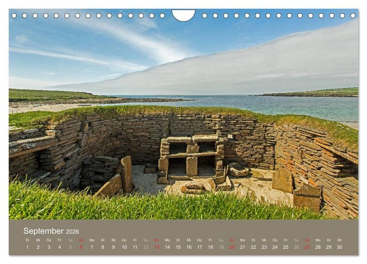 Produktbild: Historisches Schottland (Wandkalender 2026 DIN A4 quer), CALVENDO Monatskalender