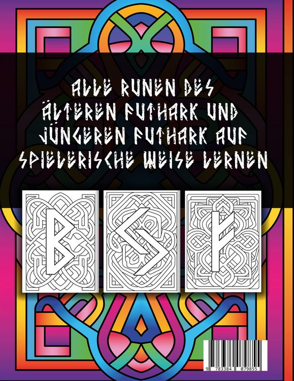 Produktbild: Nordische Runen Malbuch