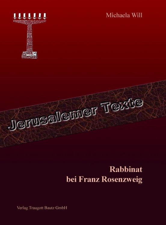 Produktbild: Rabbinat bei Franz Rosenzweig
