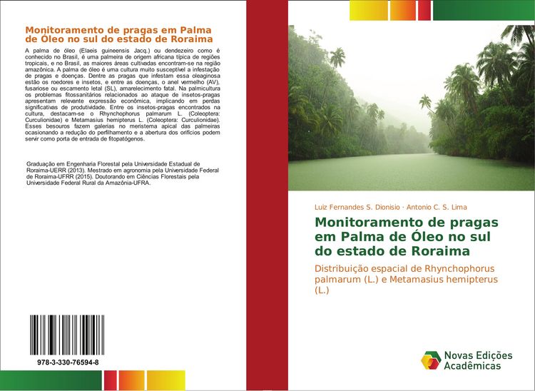 Produktbild: Monitoramento de pragas em Palma de &Oacute;leo no sul do estado de Roraima