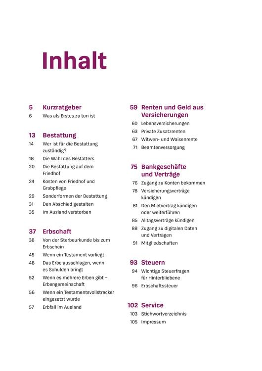 Produktbild: Schnelle Hilfe im Trauerfall