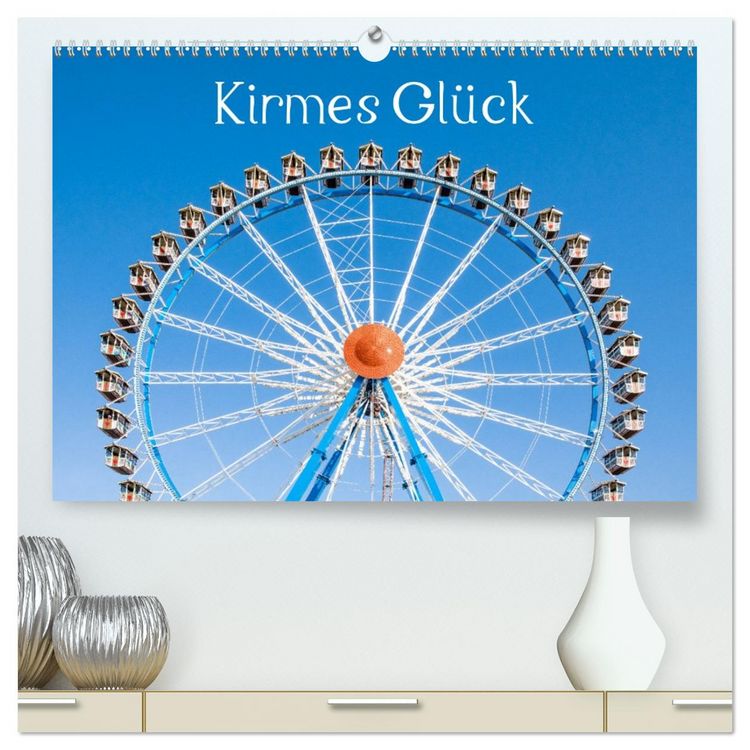 Produktbild: Kirmes Gl&uuml;ck (hochwertiger Premium Wandkalender 2026 DIN A2 quer), Kunstdruck in Hochglanz