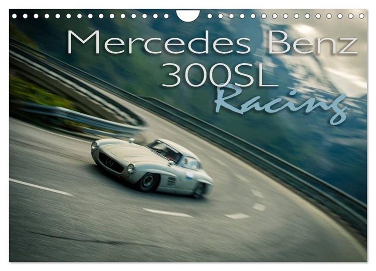 Produktbild: Mercedes Benz 300SL - Racing (Wandkalender 2025 DIN A4 quer), CALVENDO Monatskalender