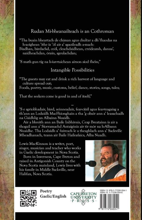 Produktbild: Rudan Mi-Bheanailteach Is an Cothroman, Dain: Intangible Possibilities, Poems
