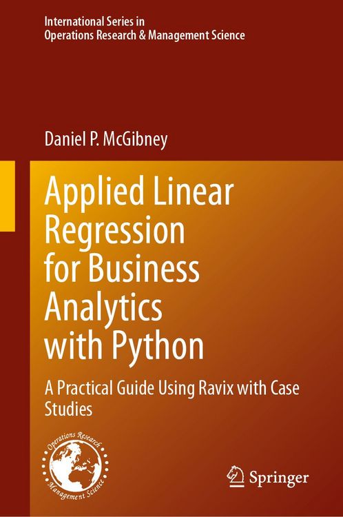 Produktbild: Applied Linear Regression for Business Analytics with Python