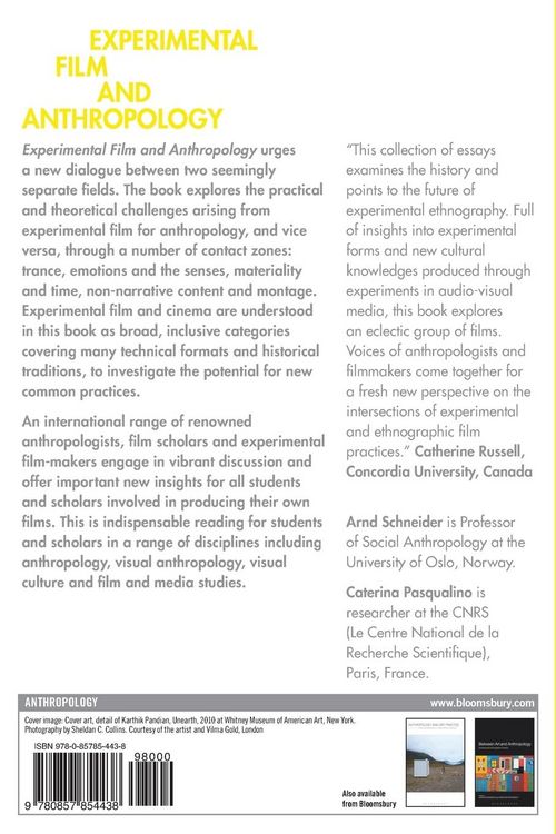 Produktbild: Experimental Film and Anthropology