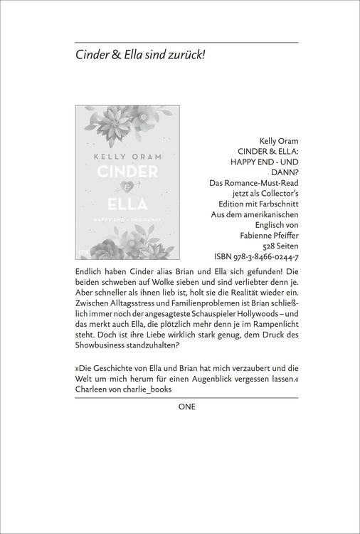 Produktbild: Cinder & Ella