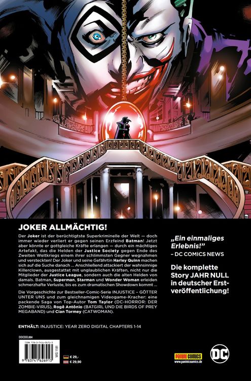 Produktbild: Injustice - G&ouml;tter unter uns: Jahr Null (Deluxe Edition)