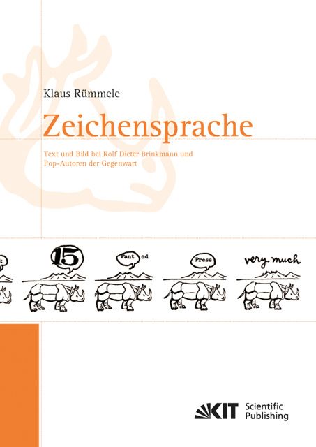 Produktbild: Zeichensprache : Text und Bild bei Rolf Dieter Brinkmann und Pop-Autoren der Gegenwart