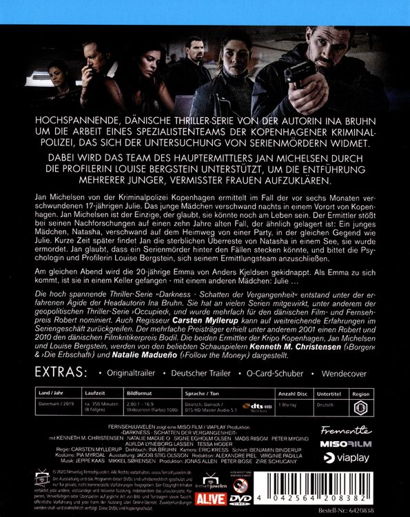 Produktbild: Darkness -&nbsp;Schatten der Vergangenheit&nbsp;(Those Who Kill) - Staffel 1 (Blu-ray)