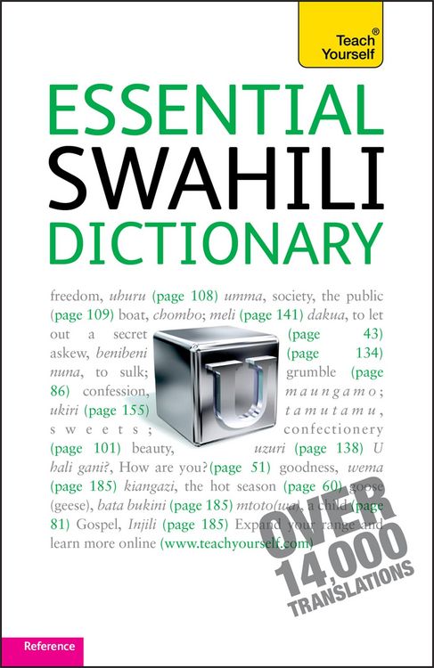 Produktbild: Essential Swahili Dictionary, Swahili-English, English-Swahili
