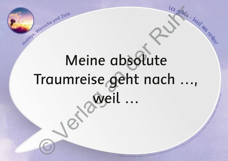 Produktbild: Los geht's - lasst uns reden!