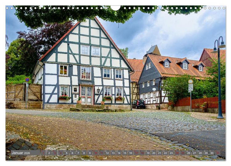 Produktbild: Ein Blick auf die Hansestadt Korbach (Wandkalender 2026 DIN A3 quer), CALVENDO Monatskalender