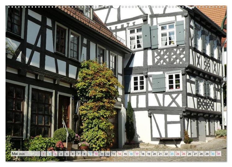 Produktbild: Sindelfingen - Historische Altstadt (Wandkalender 2026 DIN A2 quer), CALVENDO Monatskalender