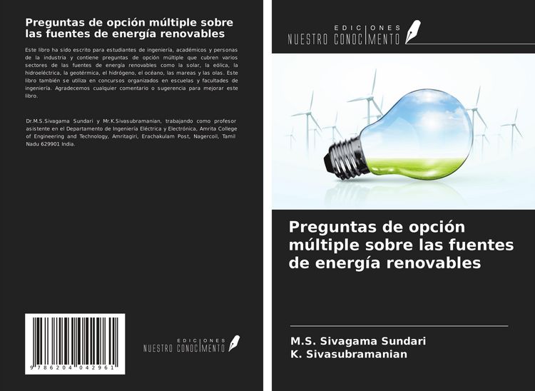 Produktbild: Preguntas de opci&oacute;n m&uacute;ltiple sobre las fuentes de energ&iacute;a renovables