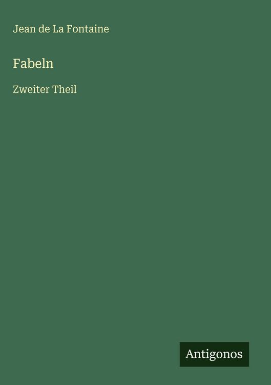 Produktbild: Fabeln