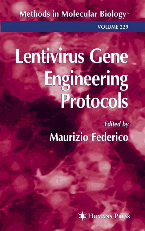 Produktbild: Lentivirus Gene Engineering Protocols
