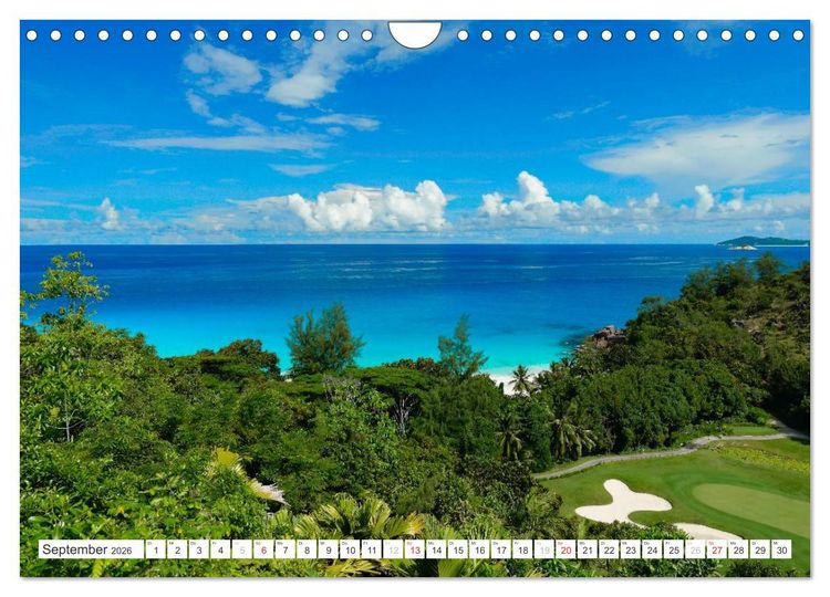 Produktbild: Seychellen - Ein letztes Paradies auf Erden (Wandkalender 2026 DIN A4 quer), CALVENDO Monatskalender