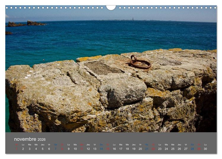 Produktbild: COULEURS d'OUESSANT (Calendrier mural 2026 DIN A3 vertical), CALVENDO calendrier mensuel