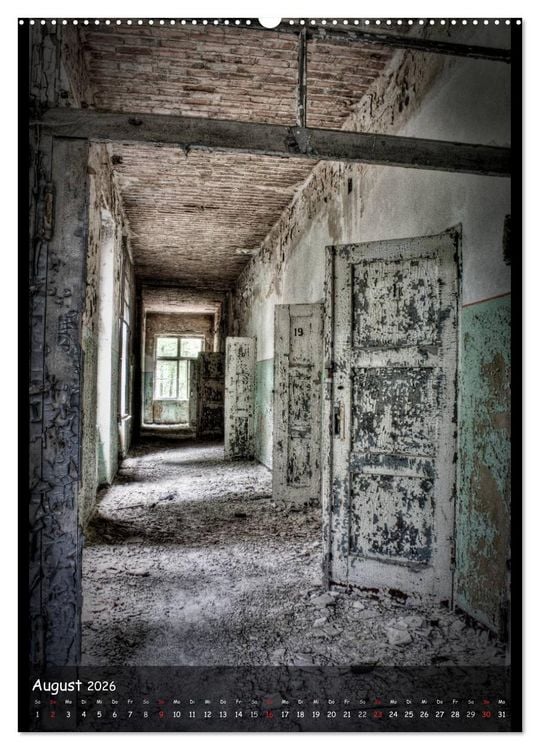Produktbild: Lost Places II, Vergessene Orte (Wandkalender 2026 DIN A2 hoch), CALVENDO Monatskalender