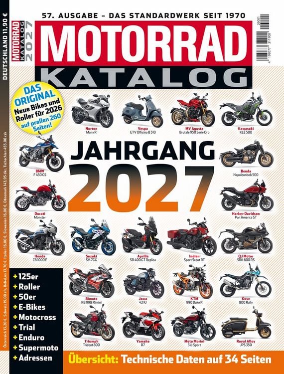 Produktbild: MOTORRAD Katalog 2027